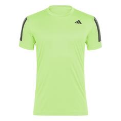 adidas Club Tennis Climacool 3-Streifen T-Shirt Funktionsshirt Herren Lucid Lemon