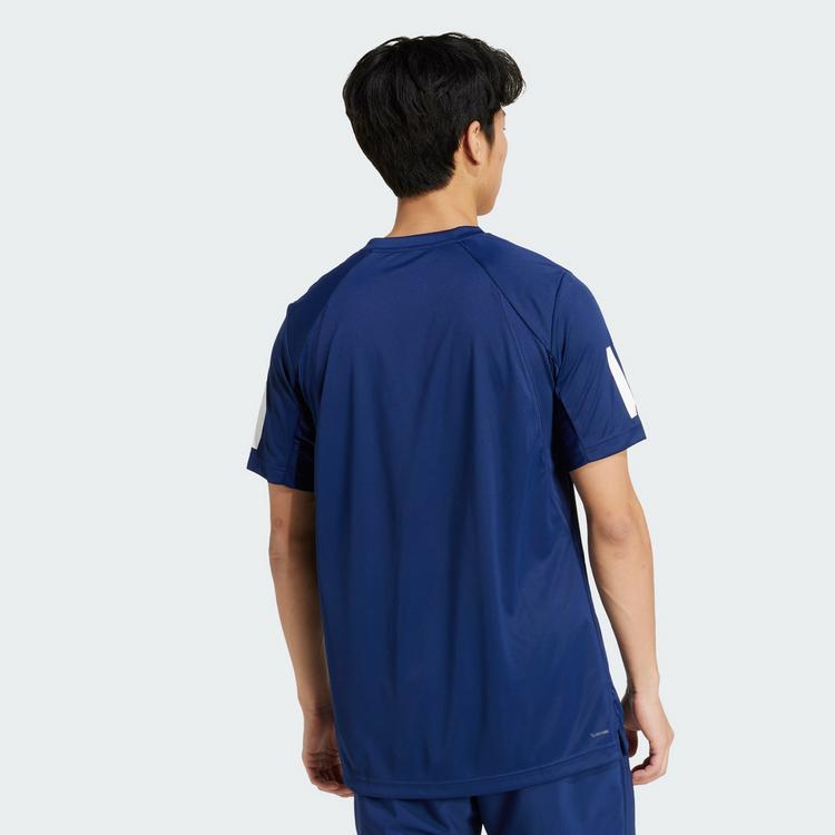adidas adidas Club Tennis CLIMACOOL 3-Streifen T-Shirt Funktionsshirt Herren - Dark Blue - 1 | SportScheck
