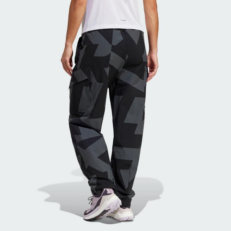 adidas adidas TERREX Xploric Printed Cargohose Wanderhose Damen - Black / Carbon - 1 | SportScheck