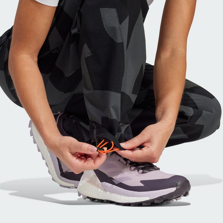 adidas adidas TERREX Xploric Printed Cargohose Wanderhose Damen - Black / Carbon - 0 | SportScheck