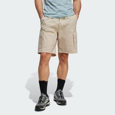 Rückansicht von adidas Terrex Xploric Cargoshorts Funktionsshorts Herren Wonder Beige