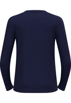 Rückansicht von Odlo MERINO WARM Funktionsshirt Herren eclipse(21120)