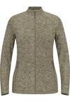Odlo TENCIA Fleecejacke Damen - vetiver melange(40457)