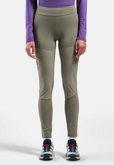 Rückansicht von Odlo Tights Damen 19600