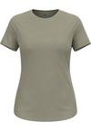 Odlo Funktionsshirt Damen - vetiver melange(40457)