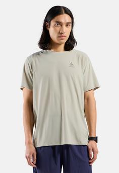 Rückansicht von Odlo Laufshirt Herren agate gray(10867)