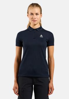 Rückansicht von Odlo Poloshirt Damen agate gray(10867)