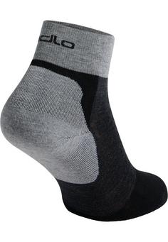 Rückansicht von Odlo Wandersocken black odlo graphite grey(60212)