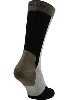 Rückansicht von Odlo Wandersocken black agate gray(60316)