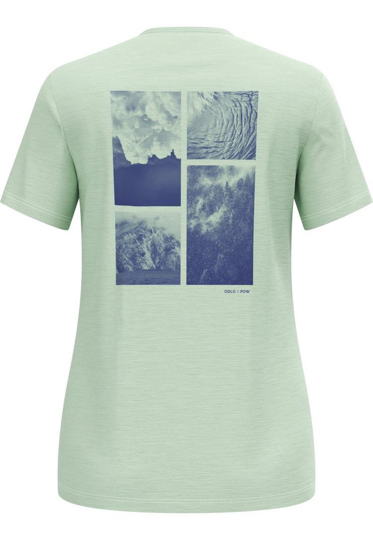 Odlo Odlo ODLO X POW MERINO TENCEL Funktionsshirt Damen - ambrosia melange(40456) - 0 | SportScheck