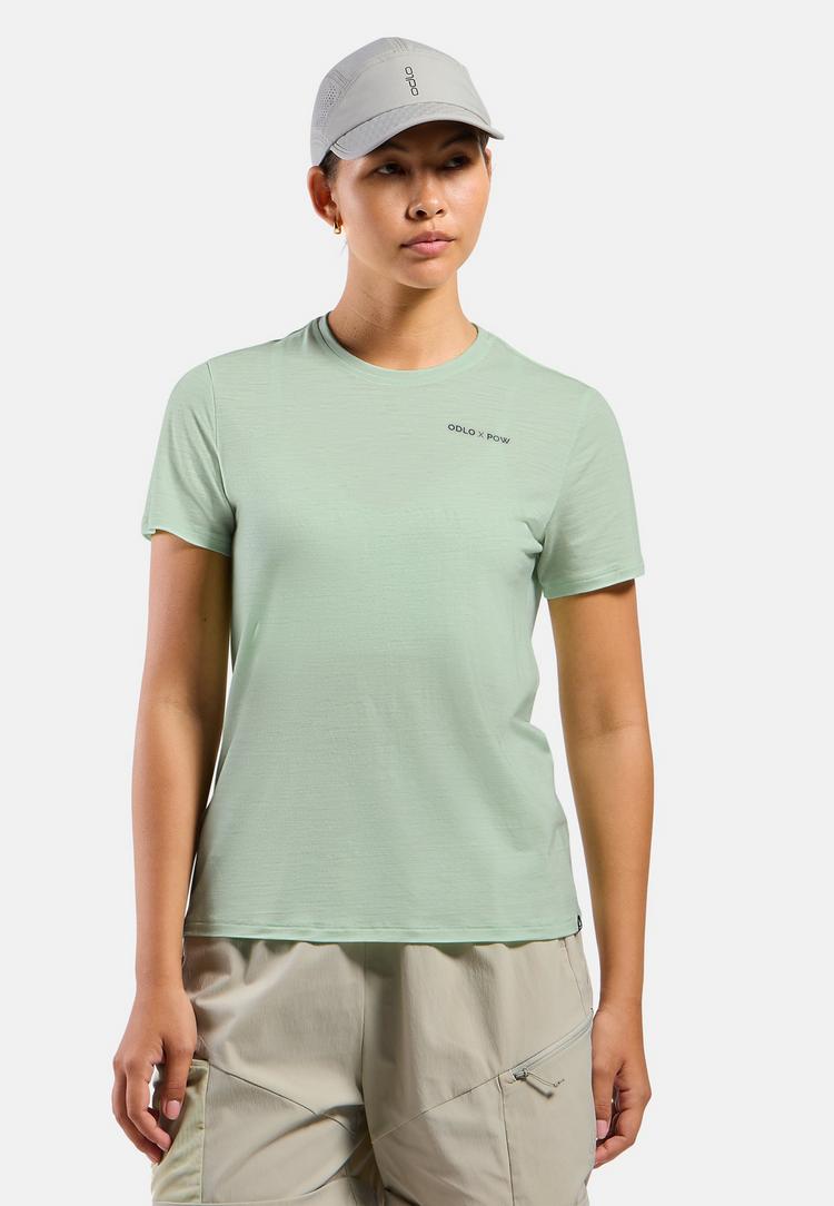 Odlo Odlo ODLO X POW MERINO TENCEL Funktionsshirt Damen - ambrosia melange(40456) - 0 | SportScheck