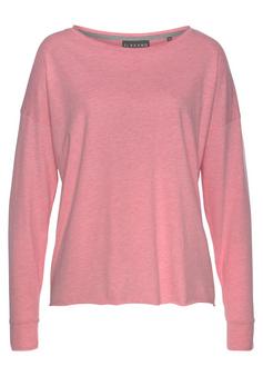 ELBSAND Langarmshirt Langarmshirt Damen lachs meliert