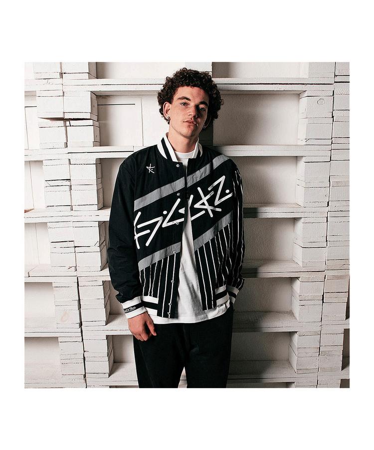 Mitchell & Ness Mitchell & Ness x Kickz AWU Jacke Sweatjacke Herren - schwarz - 0 | SportScheck