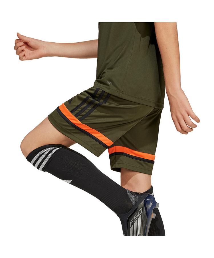 adidas adidas Squadra 25 Short Kids Fu&szlig;ballshorts Kinder - gruenschwarz - 0 | SportScheck
