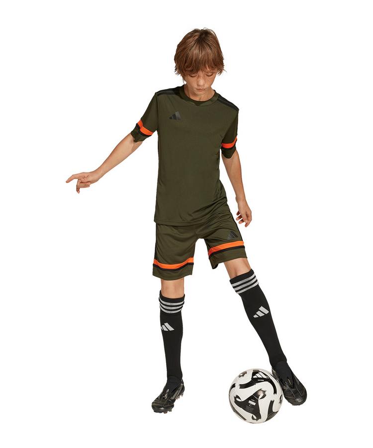 adidas adidas Squadra 25 Short Kids Fu&szlig;ballshorts Kinder - gruenschwarz - 2 | SportScheck