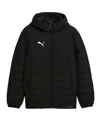 PUMA teamAdiitions Padded Kapuzenjacke Trainingsjacke Herren - schwarz