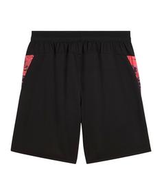 Rückansicht von PUMA individualCUP Short Fußballshorts Herren schwarz