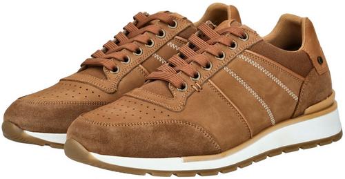 Rückansicht von Bullboxer Sneaker Sneaker Herren Cognac