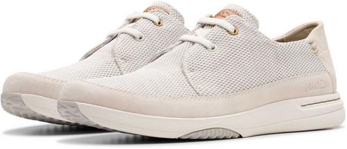 Rückansicht von Clarks Sneaker Sneaker Herren Weiß