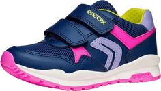 Geox Sneaker Sneaker Kinder Navy/Pink
