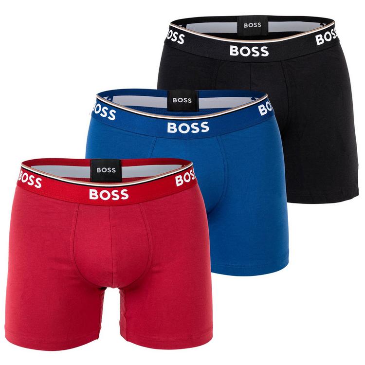 Boss Boss Boxershort Unterhose Herren - Rot/Blau/Schwarz - 0 | SportScheck