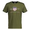 GANT T-Shirt T-Shirt Herren - Gr&uuml;n (Moss Green)