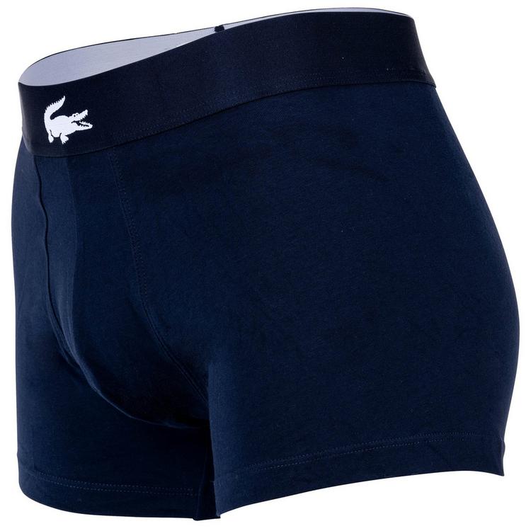 Lacoste Lacoste Boxershort Unterhose Herren - Dunkelblau/Grau/Gr&uuml;n/Wei&szlig; - 15 | SportScheck