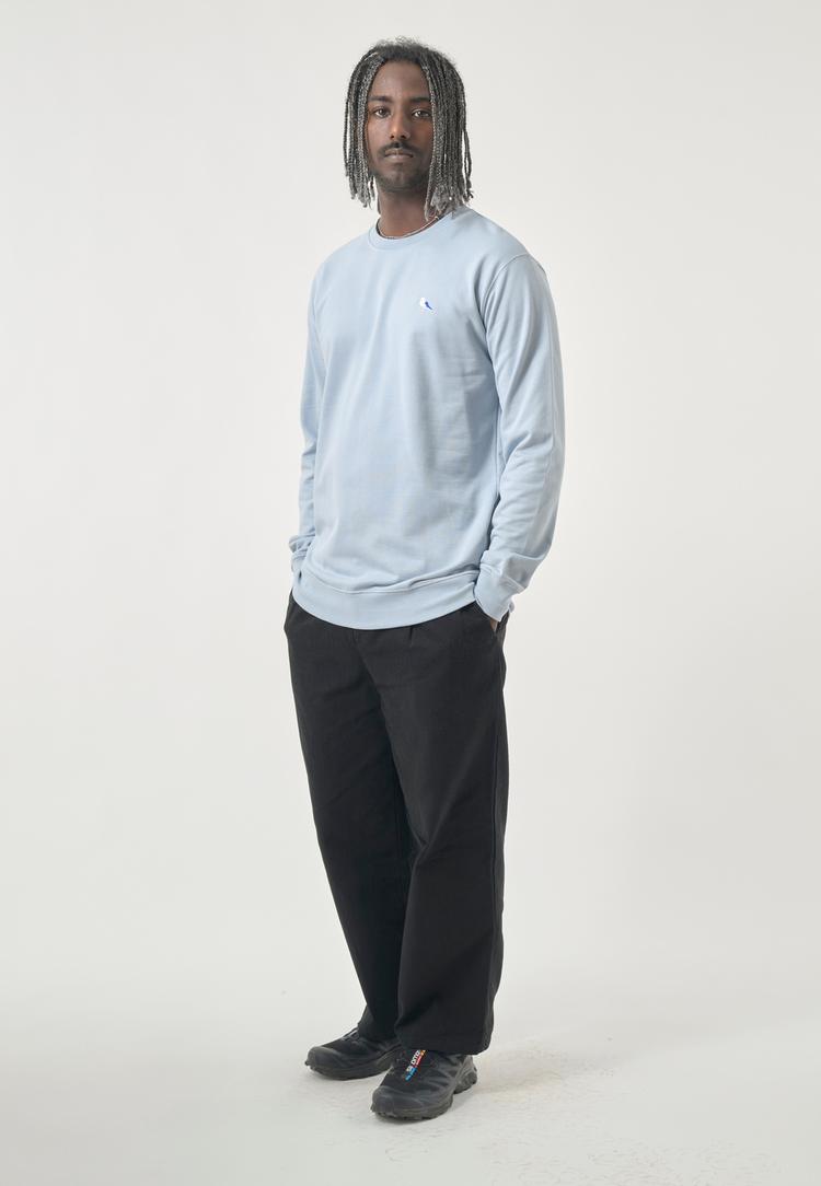 Cleptomanicx Cleptomanicx Embro Gull Sweatshirt Herren - Arctic Ice - 1 | SportScheck