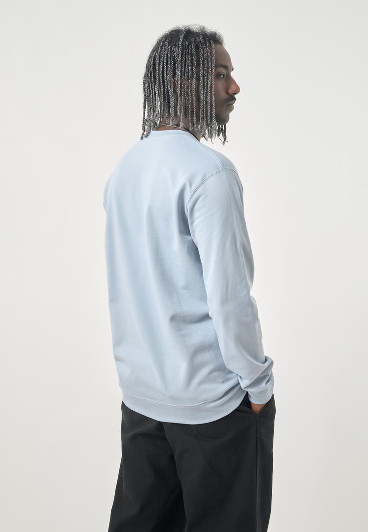 Cleptomanicx Cleptomanicx Embro Gull Sweatshirt Herren - Arctic Ice - 2 | SportScheck