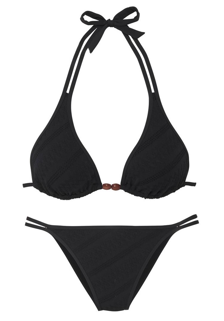 S.OLIVER S.OLIVER Triangel-Bikini Bikini Set Damen - schwarz - 0 | SportScheck