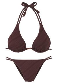 S.OLIVER Triangel-Bikini Bikini Set Damen - braun