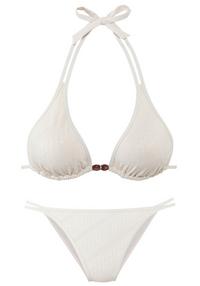 S.OLIVER Triangel-Bikini Bikini Set Damen - creme