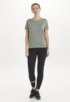 Rückansicht von Endurance Korrl Laufshirt Damen 3056 Agave Green