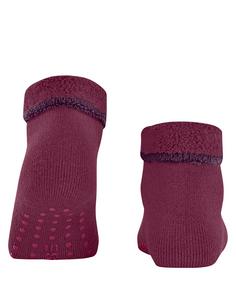 Rückansicht von ESPRIT Cozy Freizeitsocken Damen red plum (8236)