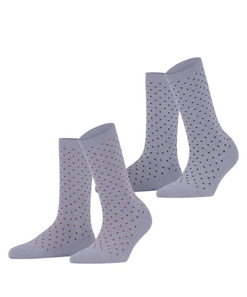 ESPRIT Fine Dot  2-Pack Socken Damen