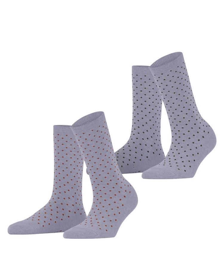 ESPRIT ESPRIT Fine Dot  2-Pack Socken Damen - blue fog (6850) - 0 | SportScheck