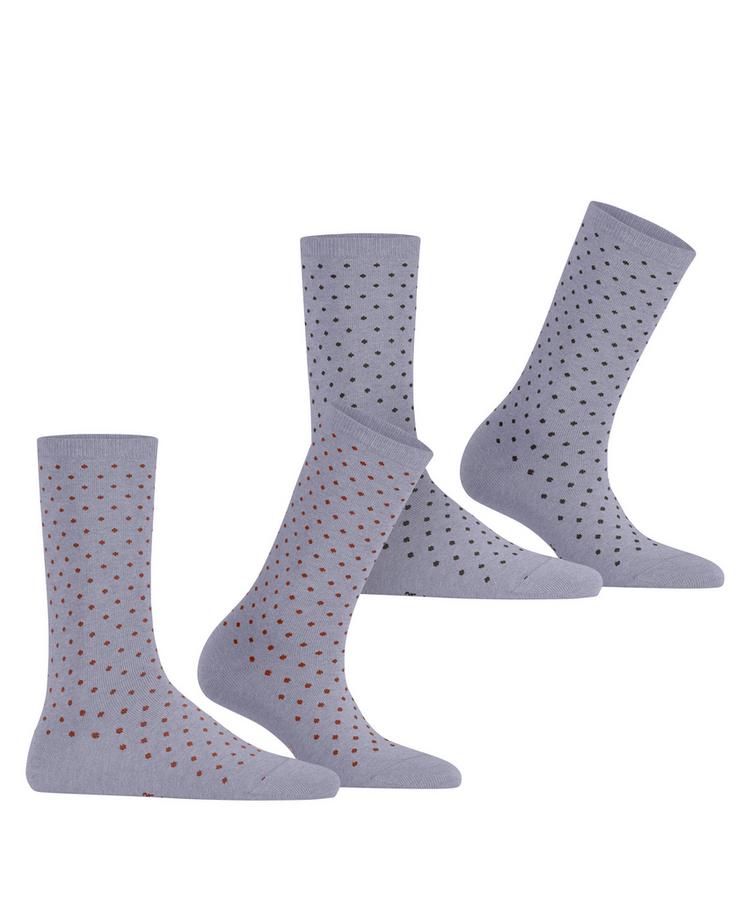 ESPRIT ESPRIT Fine Dot  2-Pack Socken Damen - blue fog (6850) - 0 | SportScheck