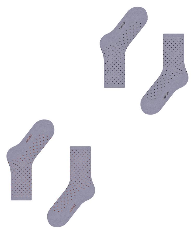 ESPRIT ESPRIT Fine Dot  2-Pack Socken Damen - blue fog (6850) - 2 | SportScheck
