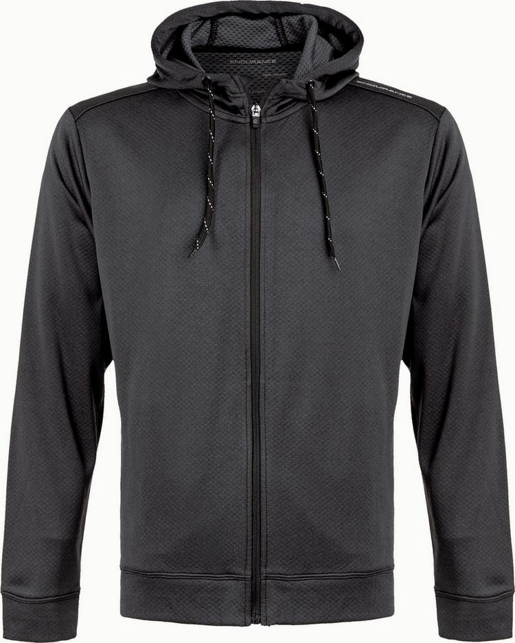 Endurance Endurance Dereff Sweatjacke Herren - 1111 Black Melange - 0 | SportScheck