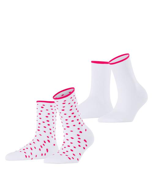 ESPRIT Sketched Dot 2-Pack Socken Damen