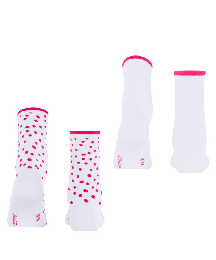 ESPRIT ESPRIT Sketched Dot 2-Pack Socken Damen - white (2000) - 0 | SportScheck