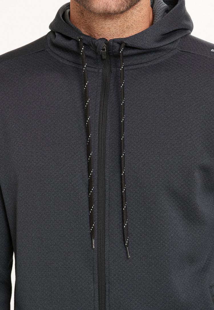 Endurance Endurance Dereff Sweatjacke Herren - 1111 Black Melange - 0 | SportScheck