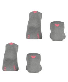 Rückansicht von ESPRIT Sneakersocken Freizeitsocken Damen light grey (3400)