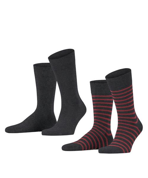 ESPRIT Fine Stripe  2-Pack Socken Herren