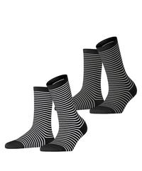 ESPRIT Fine Line  2-Pack Socken Damen - sortiment (0050)