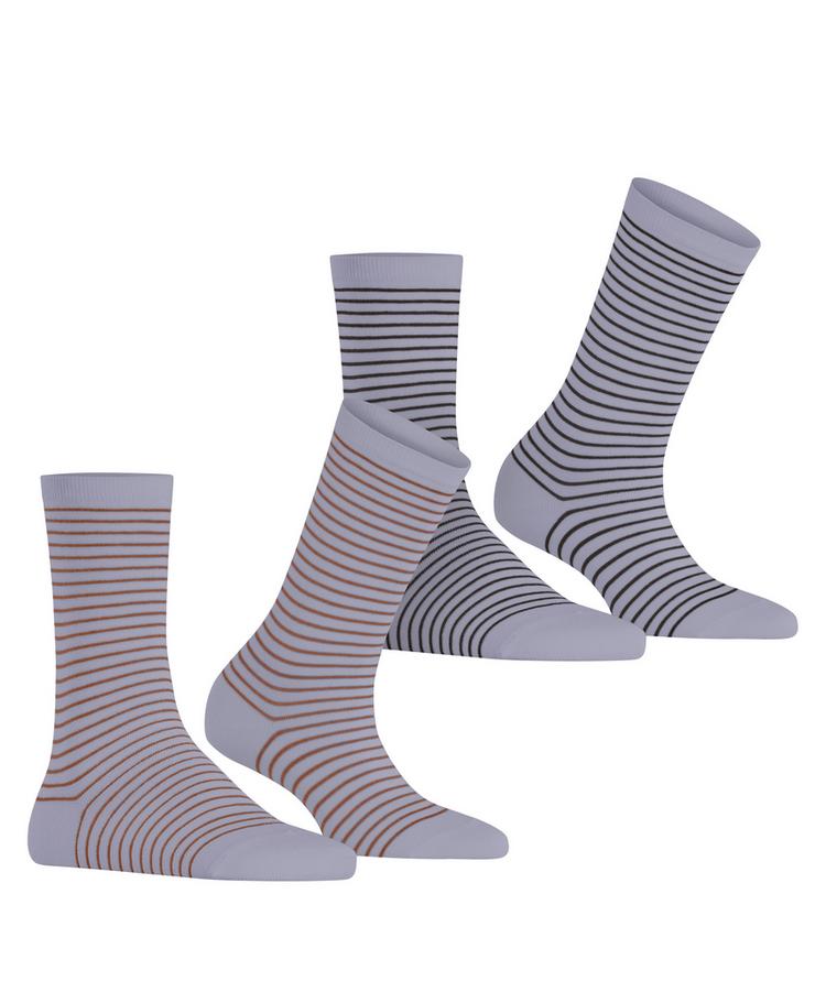 ESPRIT ESPRIT Fine Line  2-Pack Socken Damen - sortiment (0060) - 0 | SportScheck