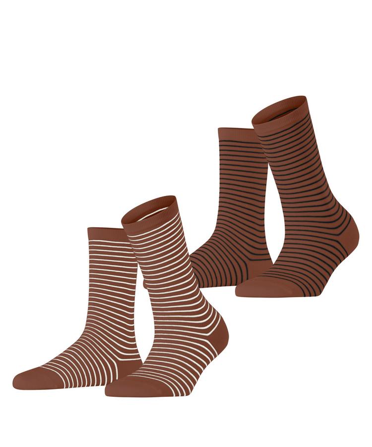 ESPRIT ESPRIT Fine Line  2-Pack Socken Damen - sortiment (0080) - 0 | SportScheck