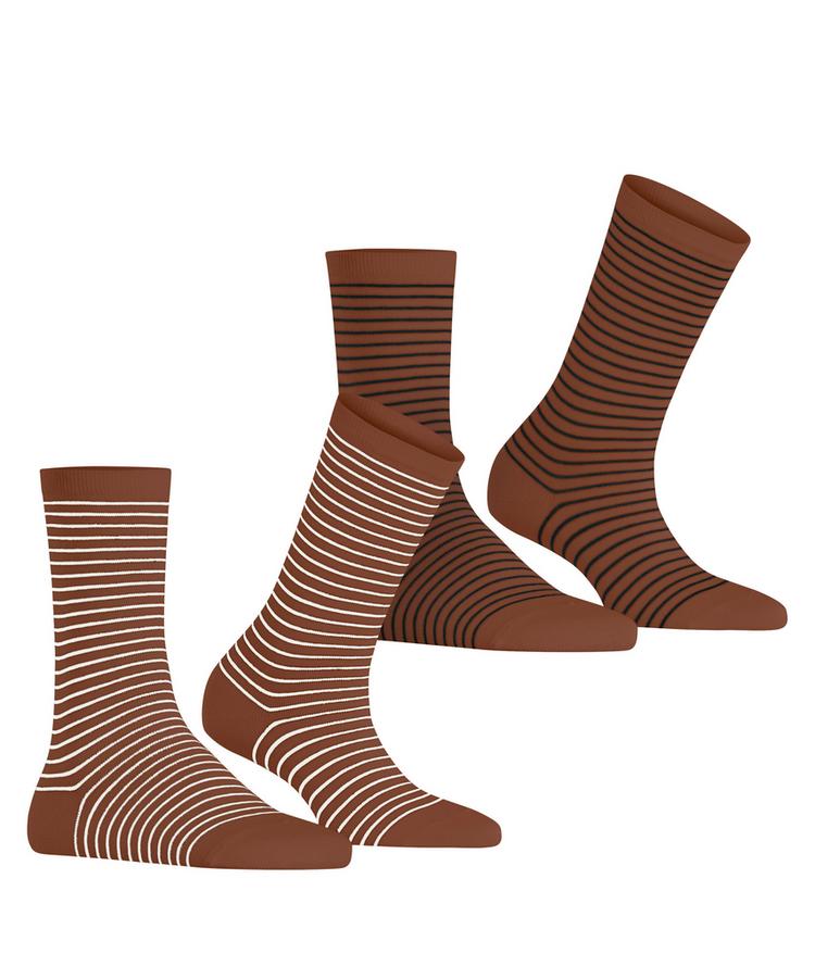 ESPRIT ESPRIT Fine Line  2-Pack Socken Damen - sortiment (0080) - 0 | SportScheck