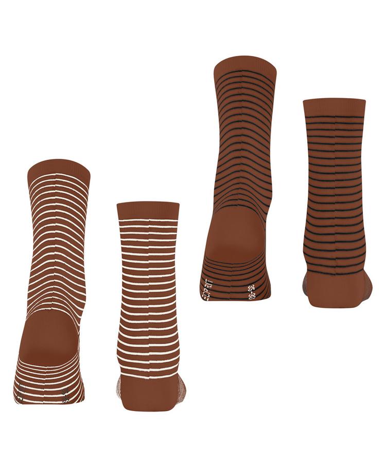 ESPRIT ESPRIT Fine Line  2-Pack Socken Damen - sortiment (0080) - 0 | SportScheck