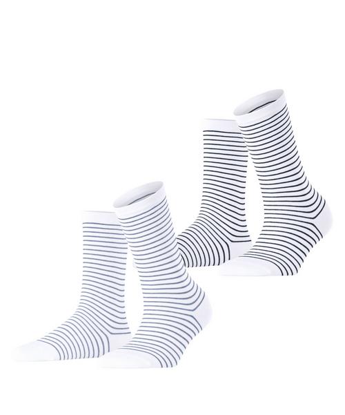 ESPRIT Fine Line  2-Pack Socken Damen